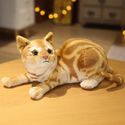 Realistic Cat Plush Toys Children Home Decoration