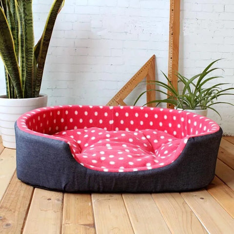 Luxury Pet Kennel House Warm Large Dog Bed Cat Cushion Mat Sofa for Big Dogs Cama Para Cachorro Puppy Teddy  Sofa S M L XL Size