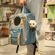 5 Styles Pet Cat Carrier Backpack Travel Cats Bagpack Small Dogs Carrying Bag for Kitten Puppy Space Handbag Portable Products