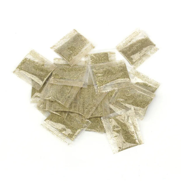 10PCS Cat Mint Powder Catnip Bag Cat Grass Chopped Leaf Catnip Powder Small Bag