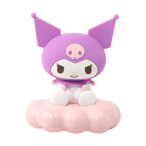 Sanrio Moon LED Light Anime Kuromi Cinnamonroll Kawaii Accessories Ornament Beauty Bedroom Night Light Bedside Lamp Decoration