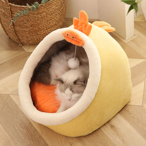 Purr-Fect Cat Bed