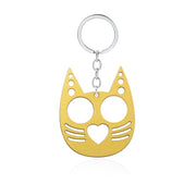 Cute Cat Self Defense Keychain