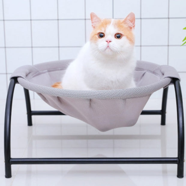 iron frame breathable pet hammock