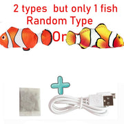 Interactive Electric floppy Fish Cat toy - PetMyKaribbeanKat