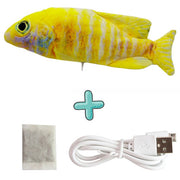 Interactive Electric floppy Fish Cat toy - PetMyKaribbeanKat