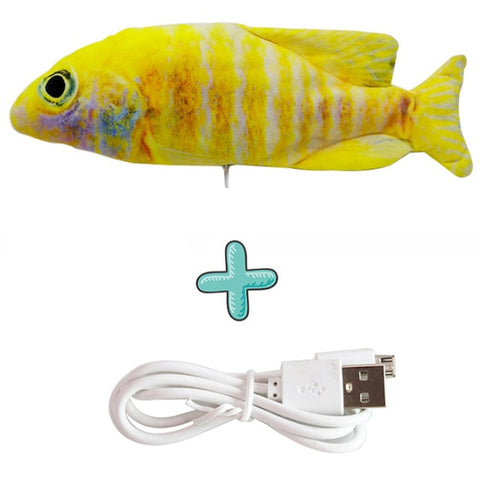 Interactive Electric floppy Fish Cat toy - PetMyKaribbeanKat