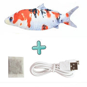 Interactive Electric floppy Fish Cat toy - PetMyKaribbeanKat