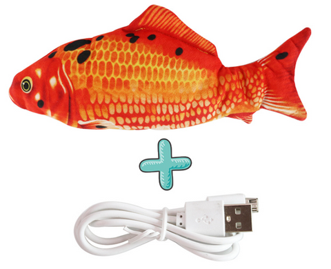 30cm electronic pet cat toy electric usb charging simulation bounc