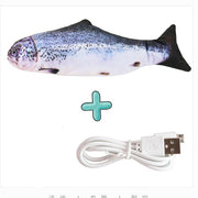 Interactive Electric floppy Fish Cat toy - PetMyKaribbeanKat