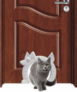 cute kitty cat door