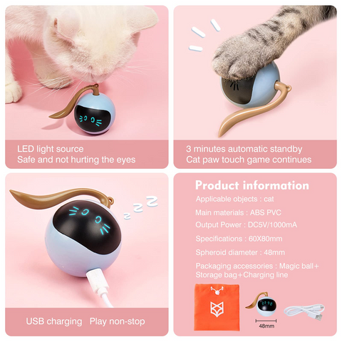 kitten electronic ball