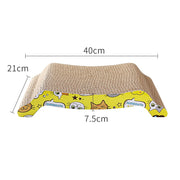 KIMPETS Cat Toys Scratchers Cat Scratching Board Claw Grinder Corrugated Paper Cat Supplies Wear-resistant Scratcher