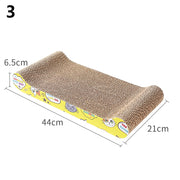 KIMPETS Cat Toys Scratchers Cat Scratching Board Claw Grinder Corrugated Paper Cat Supplies Wear-resistant Scratcher