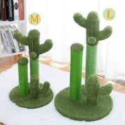 2 Size Cactus Style Cat Tree House Climbing Stratching Posts for Cat Kitten Funny Jumping Toy Cat House когтеточка rascador gato