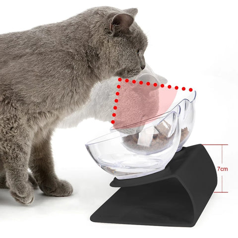 Non-slip Cat Bowls Double Pet Bowls With Raised Stand Pet Food Water Bowls For Cats Dogs Feeders Pet Products Cat Bowl