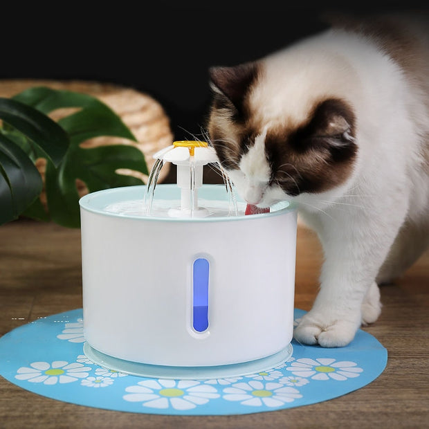 Cat Water Fountain Cat Water Dispenser Pet Accessories Cat Drinking Fountain Automatic Circulation Pet Fountain Water Bottle