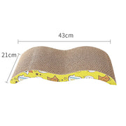 KIMPETS Cat Toys Scratchers Cat Scratching Board Claw Grinder Corrugated Paper Cat Supplies Wear-resistant Scratcher