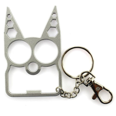 multifunction cute cat outdoor tools opener screwdriver keychain outdo