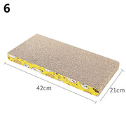 KIMPETS Cat Toys Scratchers Cat Scratching Board Claw Grinder Corrugated Paper Cat Supplies Wear-resistant Scratcher