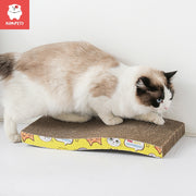 KIMPETS Cat Toys Scratchers Cat Scratching Board Claw Grinder Corrugated Paper Cat Supplies Wear-resistant Scratcher