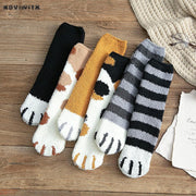 cat paw socks