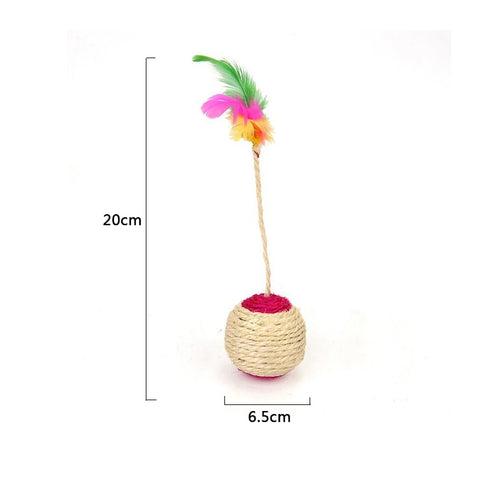 Cat Scratching Ball Toy