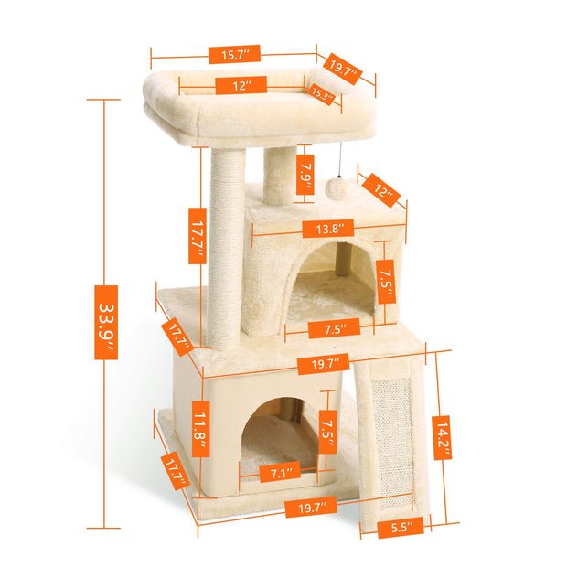 cat climbing toy scratching post